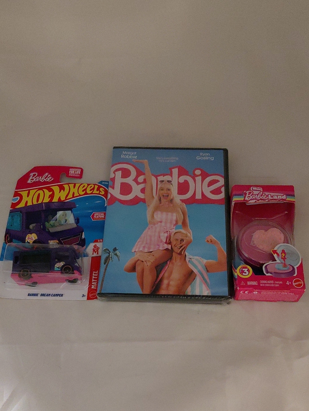 Barbie Bundle with Purple Van and Pink Accessories